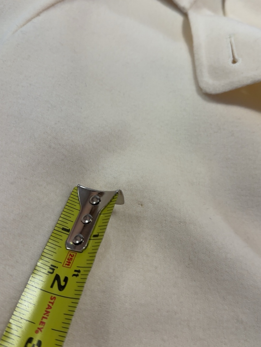 Pure Wool 🐑 Talbots Cropped Trench Jacket - Picture 7 of 12